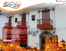 Tablet Screenshot of hotelhatunwasi.com